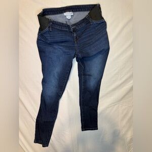 Isabel Maternity by Ingrid & Isabel Dark Blue Skinny Jeans